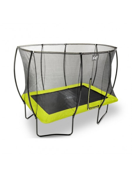 Батут EXIT Silhouette 244х366 см зелений